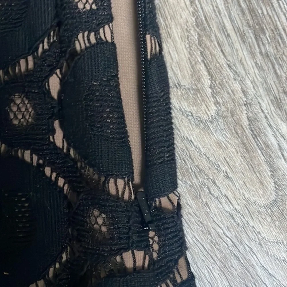 Tory Burch top size 2 Top Black lace unique top